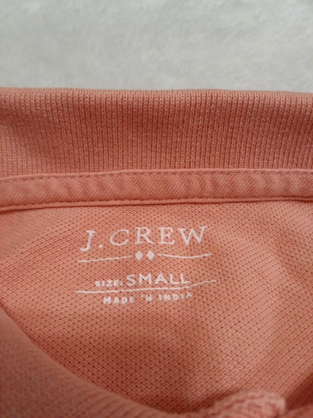 J. Crew Men’s Coral Polo Shirt